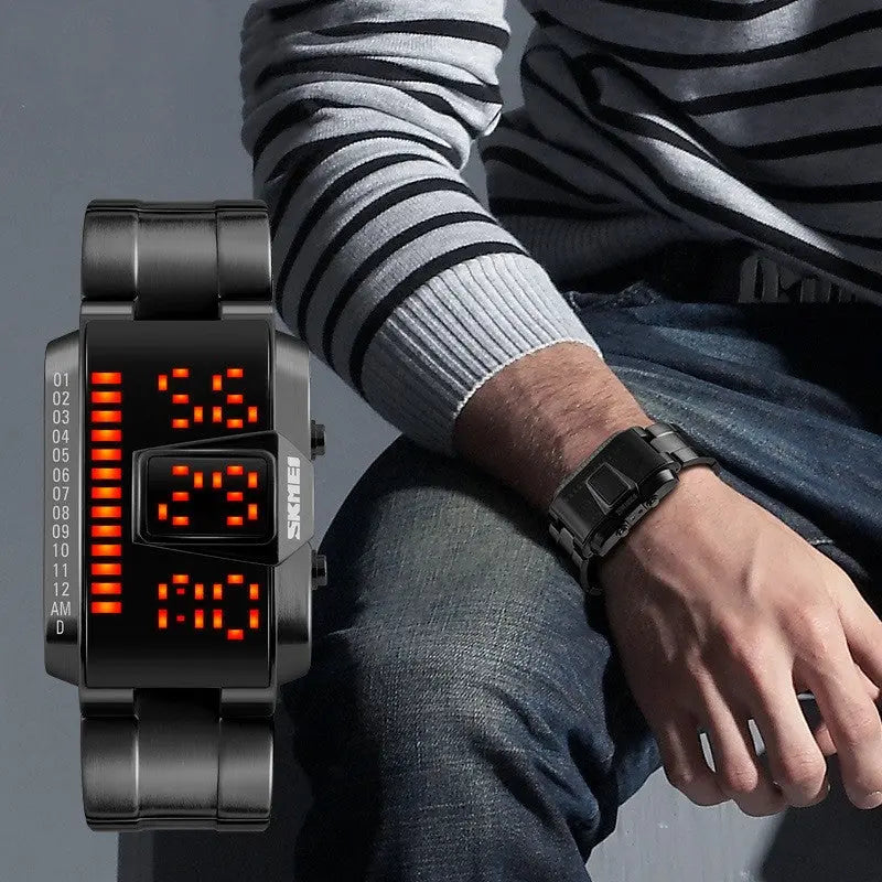 Men's trendy watches waterproof personality creativity Strattosolve Inc.