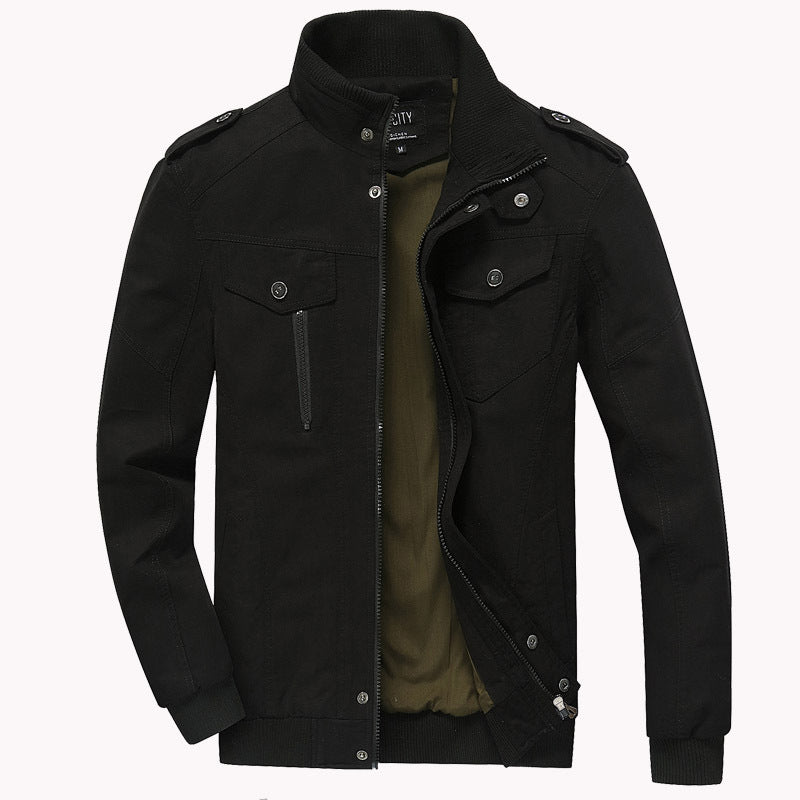 brand jacket men winter army military pilot Bomber tactical vest casual Air Force flight jacket hombre large size Strattosolve Inc.