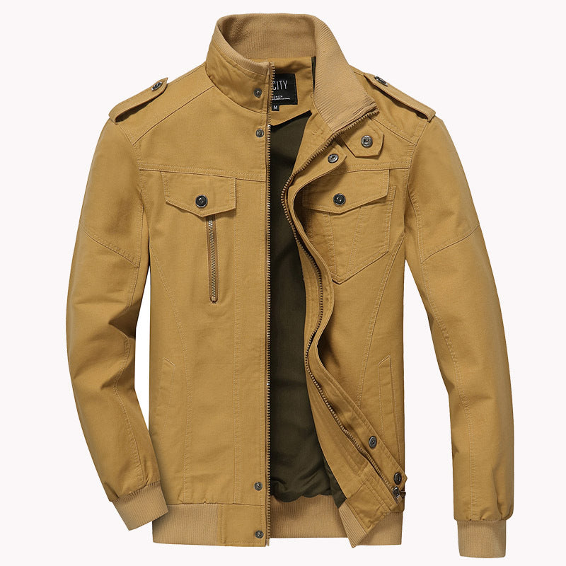 brand jacket men winter army military pilot Bomber tactical vest casual Air Force flight jacket hombre large size Strattosolve Inc.