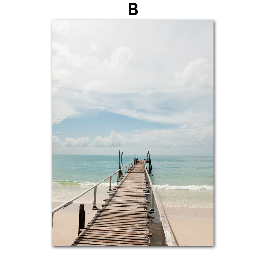 Canvas Core Spray-painted Wall Art Frameless Painting Scandinavian 