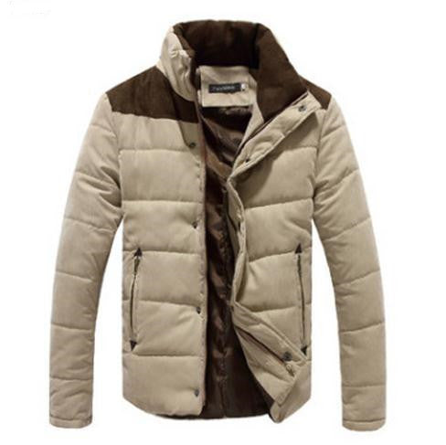 Warm Causal Parkas Male Outerwear Windbreak Jackets Coats Strattosolve Incorprate