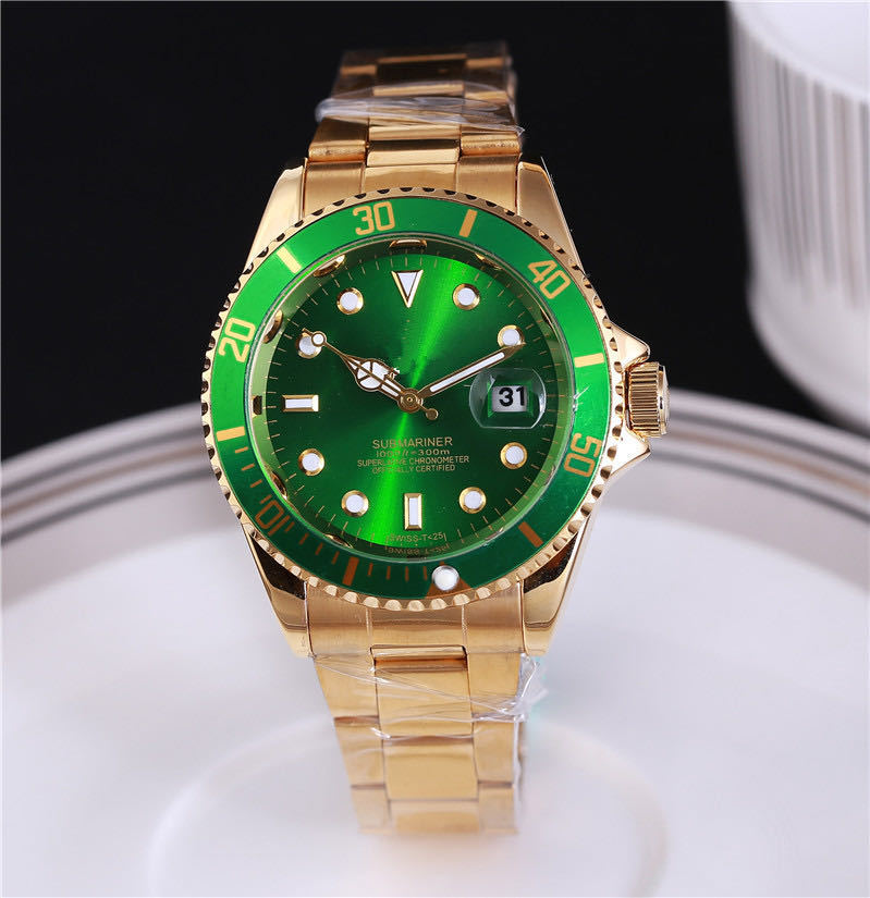 Steel strap fashion watch men's watch steel belt watch
