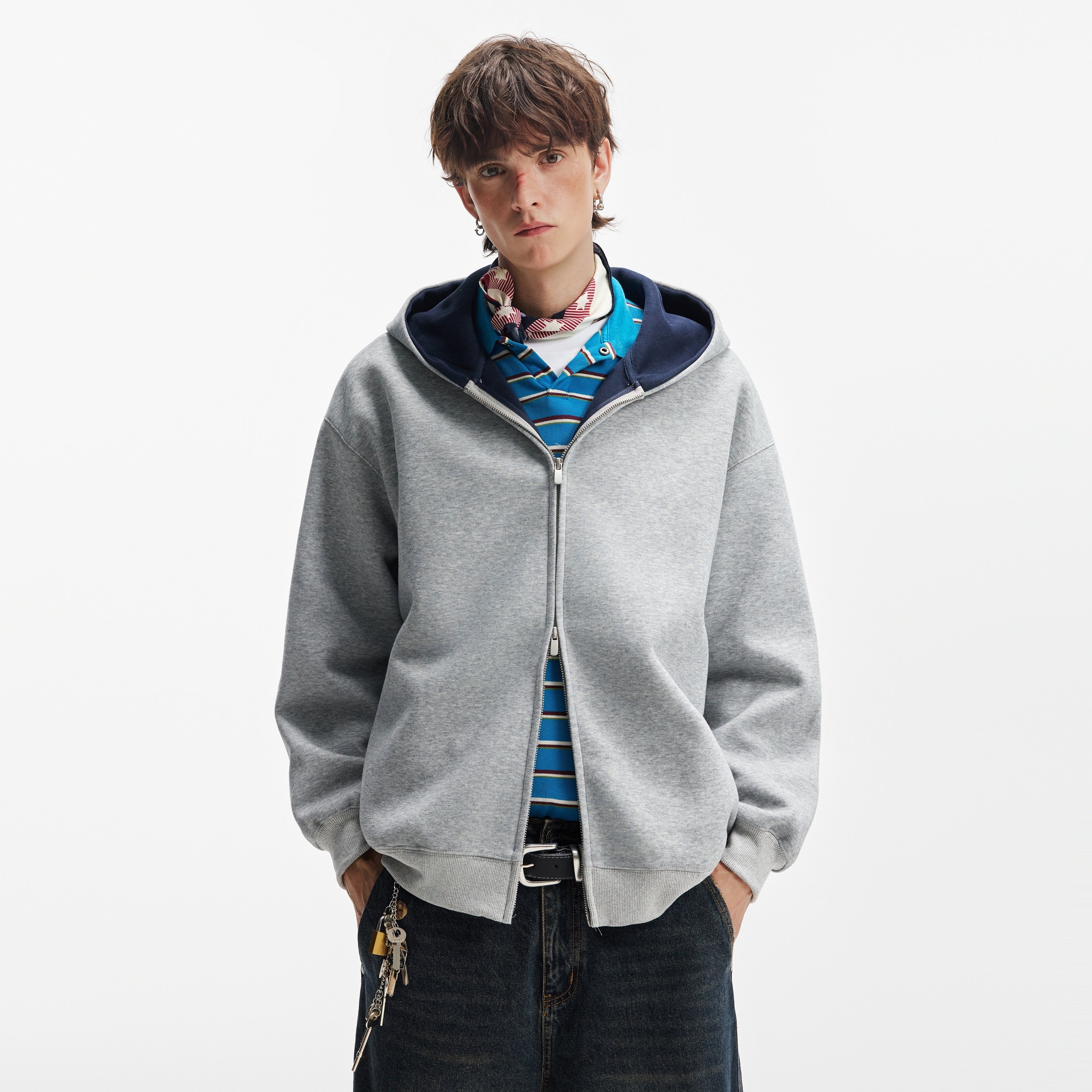 Men's And Women's Double-zipper Jackets Strattosolve Incorprate