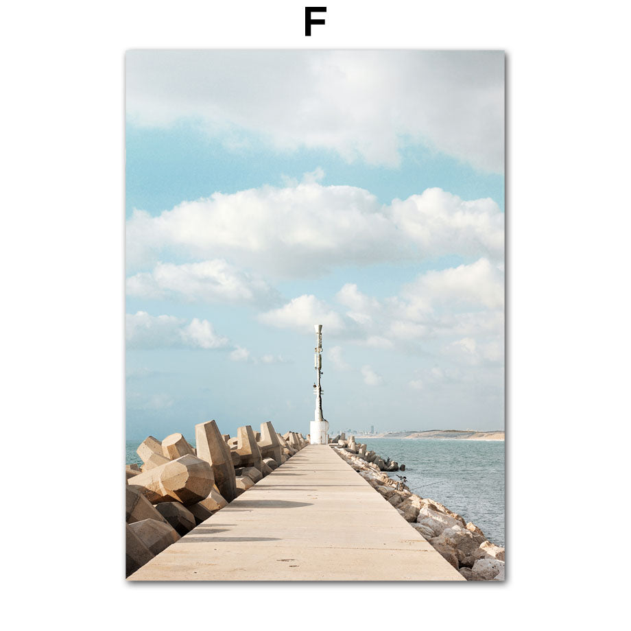 Canvas Core Spray-painted Wall Art Frameless Painting Scandinavian 
