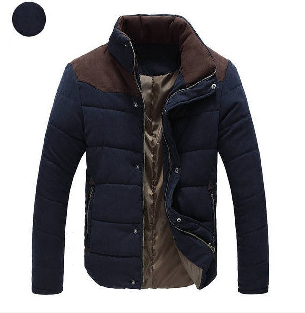 Warm Causal Parkas Male Outerwear Windbreak Jackets Coats Strattosolve Incorprate