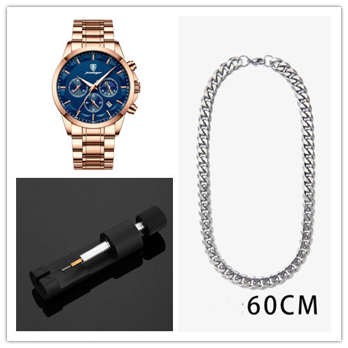 Sports Men's Watches Multifunctional Waterproof Quartz Watch Strattosolve Inc.