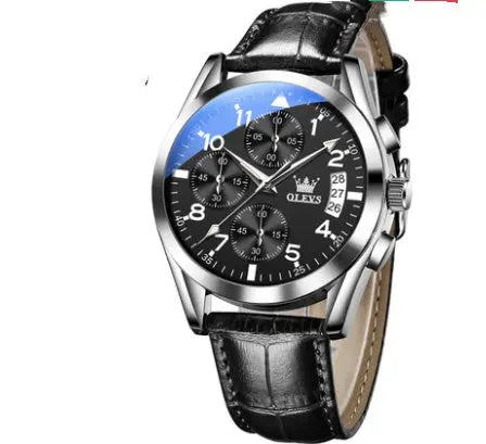 OLEVS Luxury Mens Watches Waterproof Luminous Quartz Strattosolve Inc.